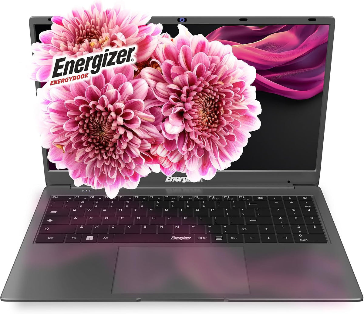 Energizer EnergyBook: 15.6'' HD+ Laptop, Intel Celeron, 8GB RAM, 256GB SSD, UHD